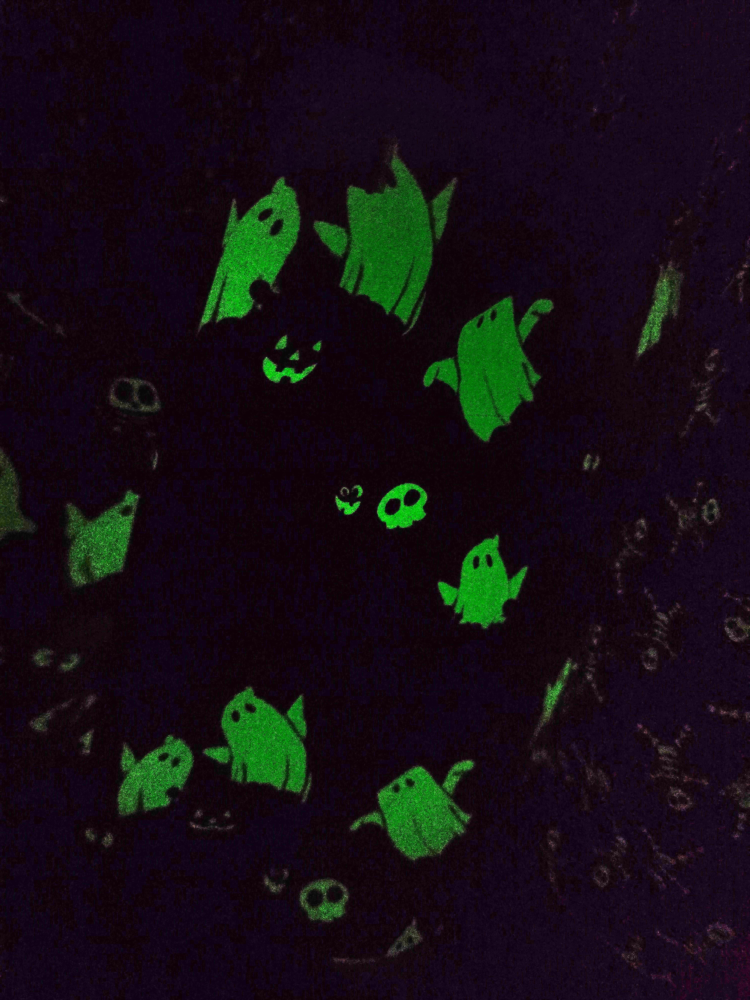 "Glow in the Dark" Trick or Treat Bags