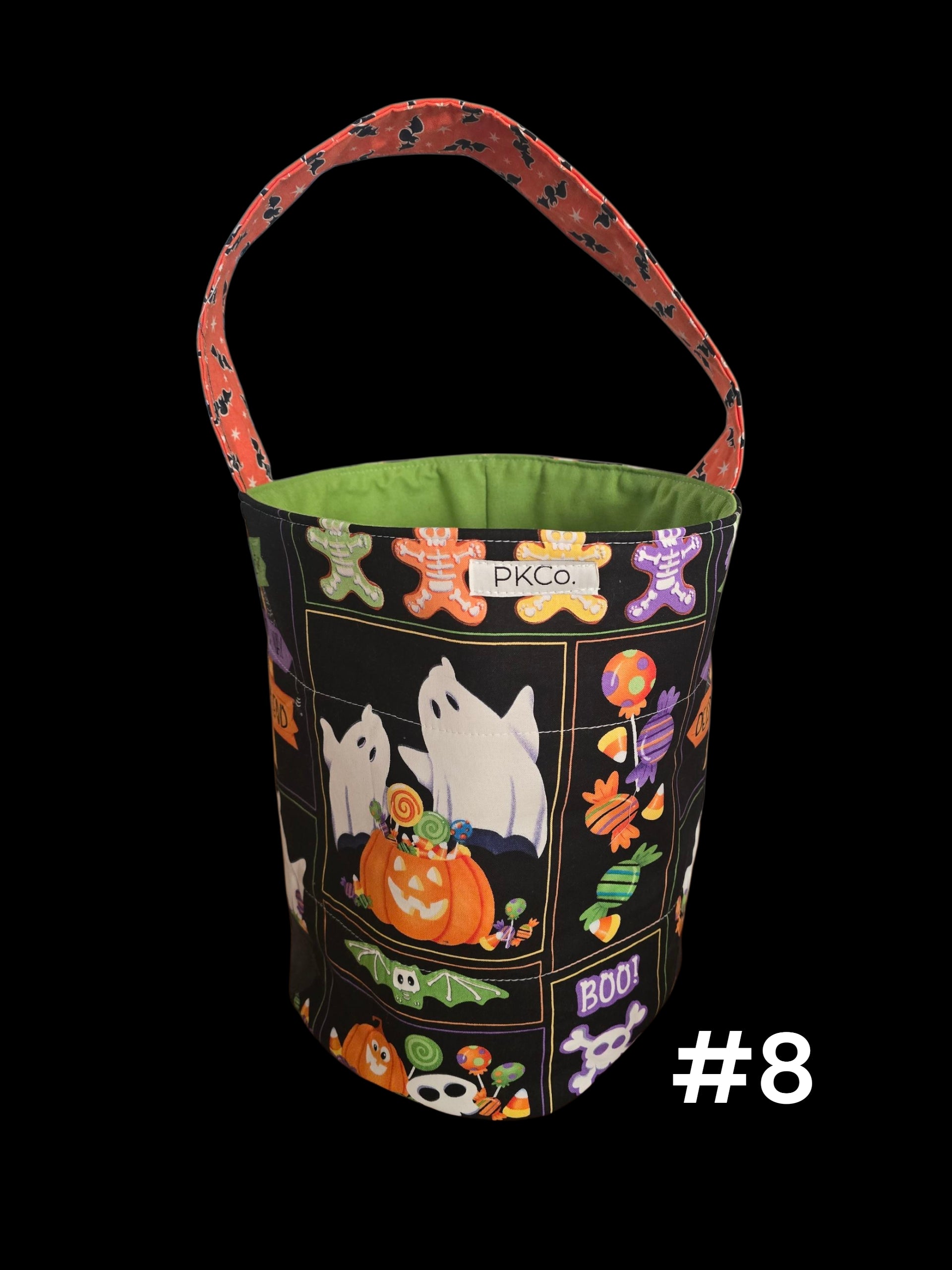 "Glow in the Dark" Trick or Treat Bags
