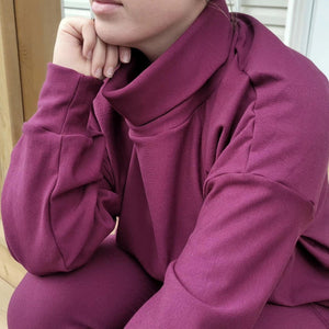 * Oversize Cowl Sweater