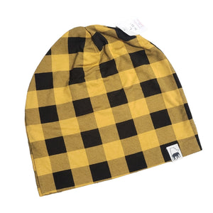 Hat - Yellow Plaid