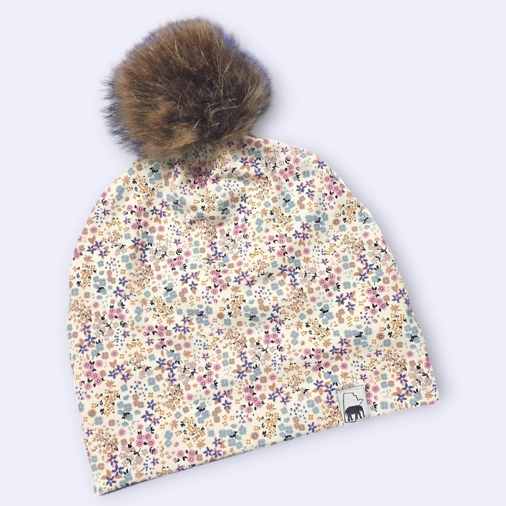 Hat - Ivory Floral