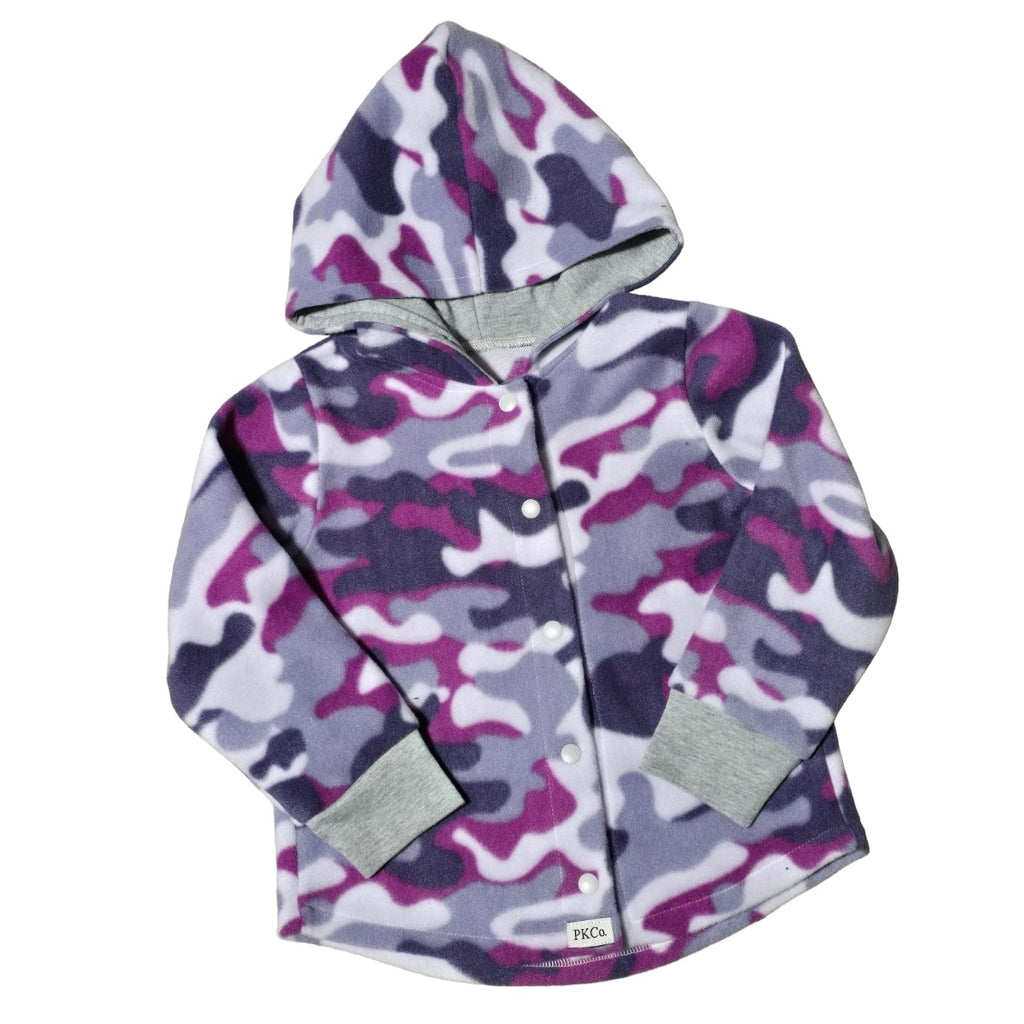 Shacket - Mauve Camo