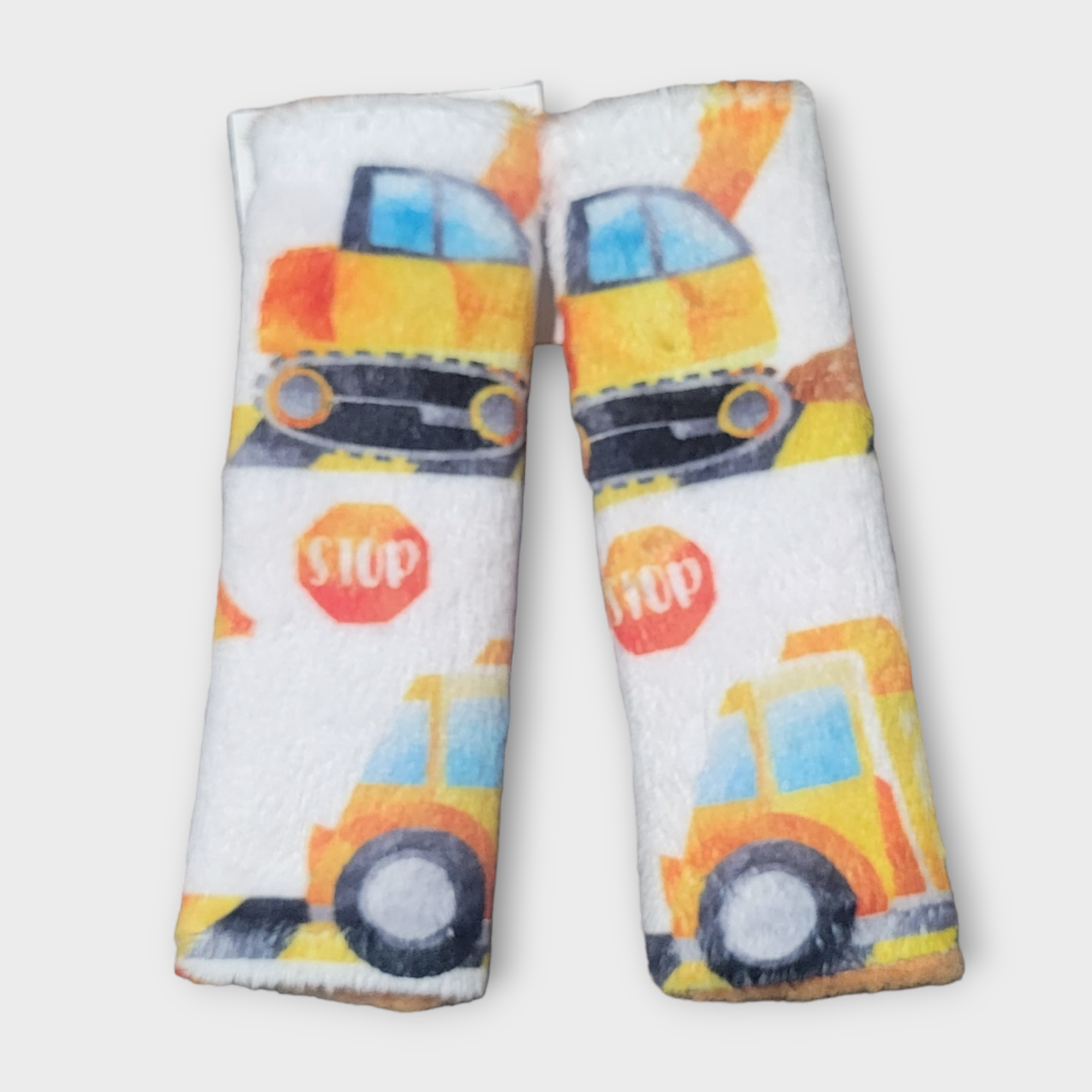 Car Seat Strap Saver - Minky Prints