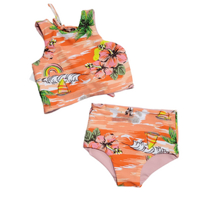 Reversible Two-Piece Bathing Suit