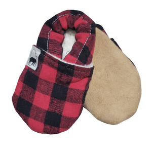 Bootie - Red Buffalo Plaid