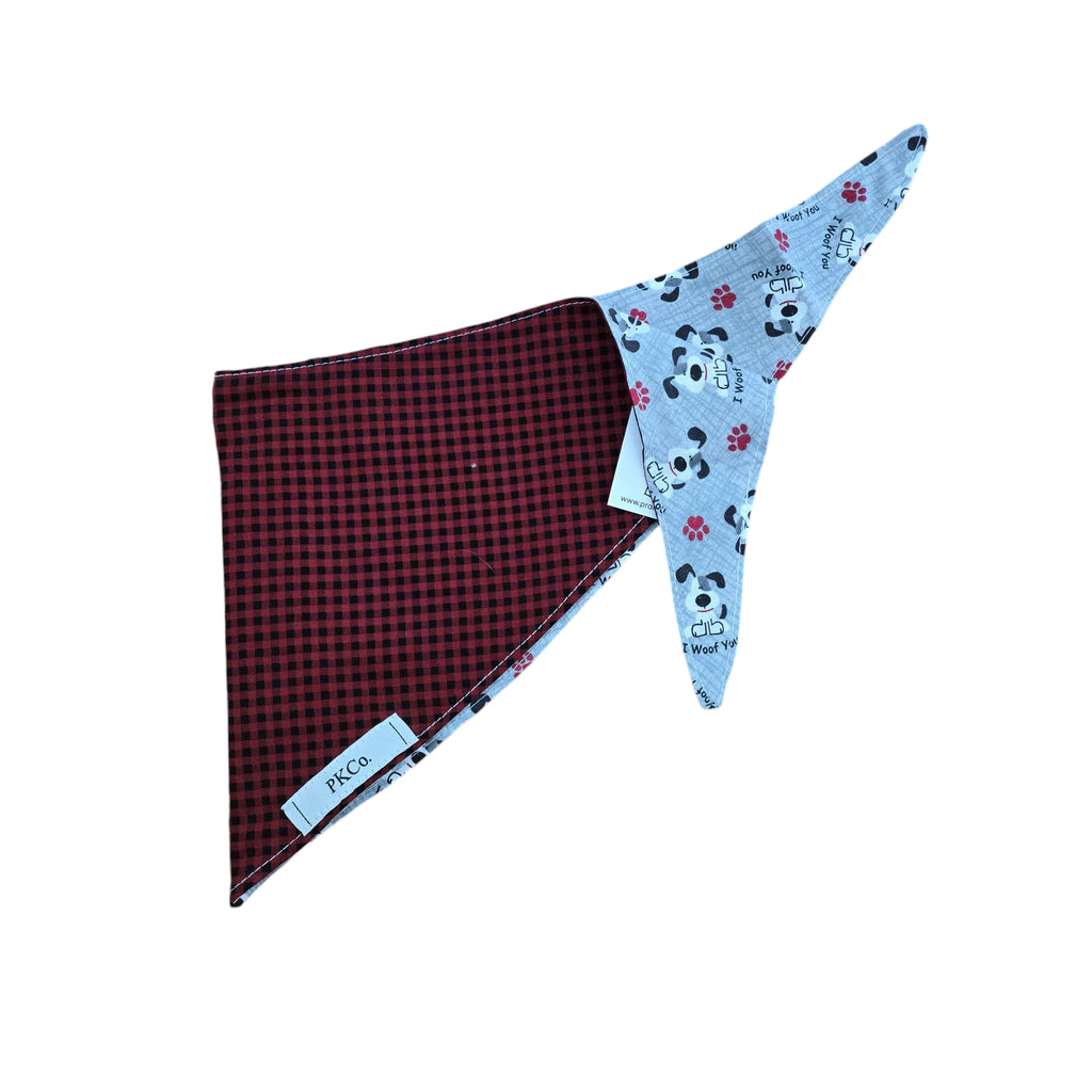 Pet Bandana - Reversible