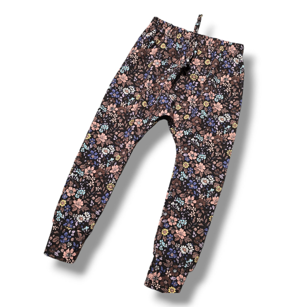 Harem Pant - Floral Clay