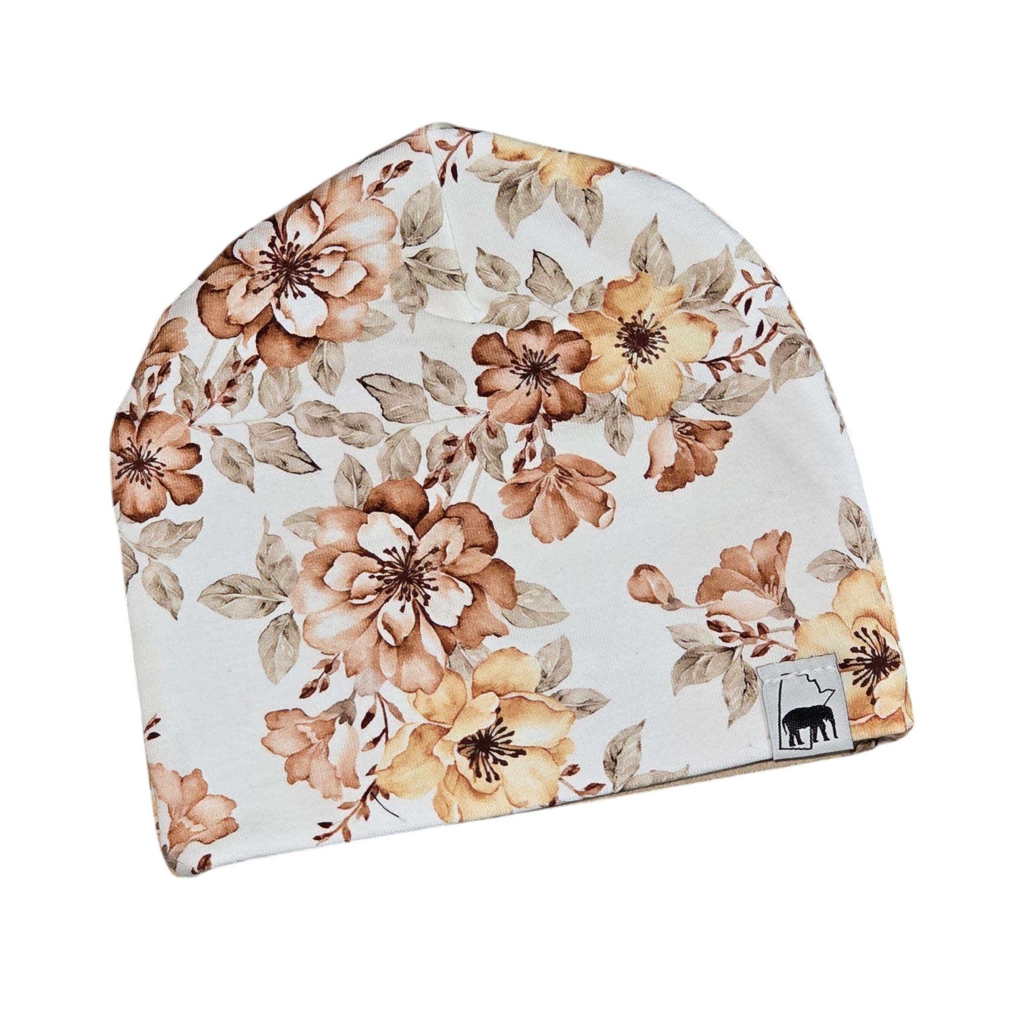 Hat - Rust Floral