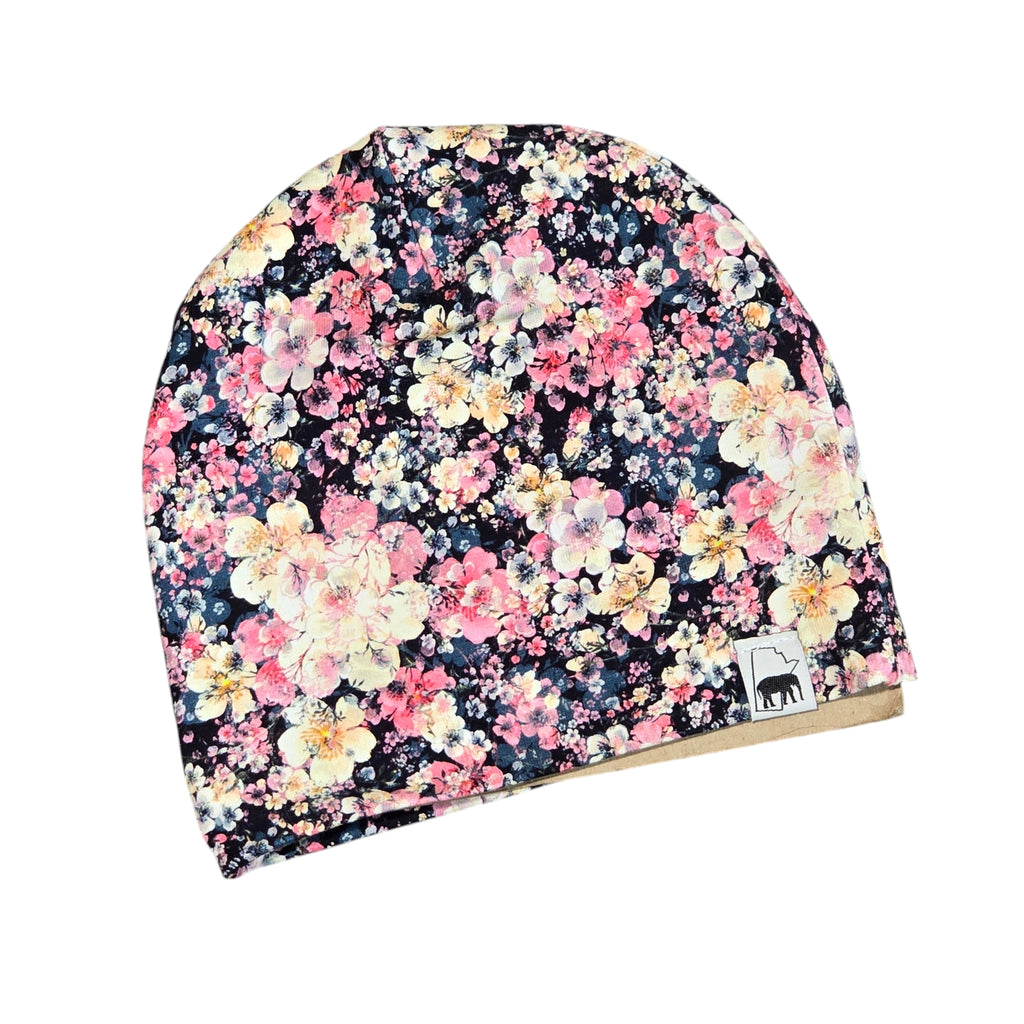 Hat - Navy Floral