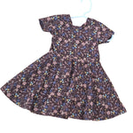 Swirly Pais Dress - Chocolate Floral