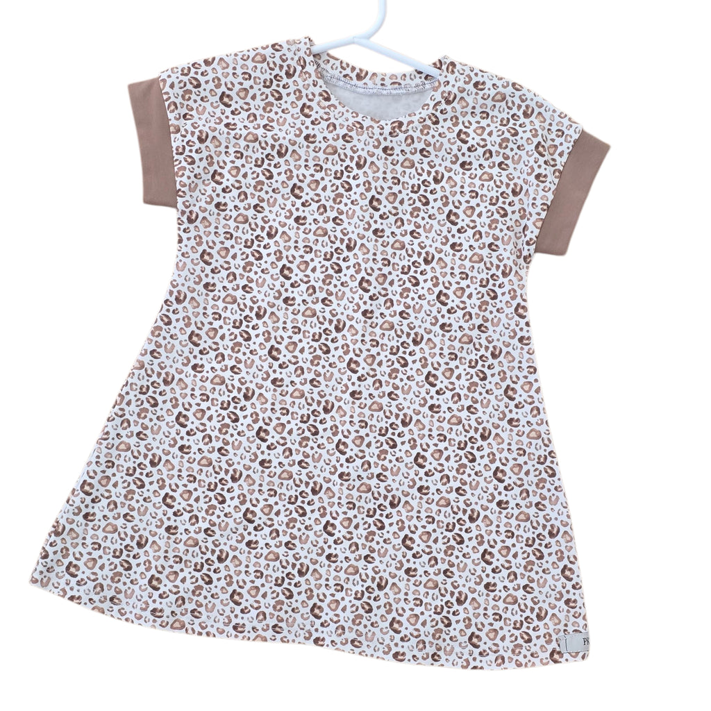 T Shirt Dress - Cheetah