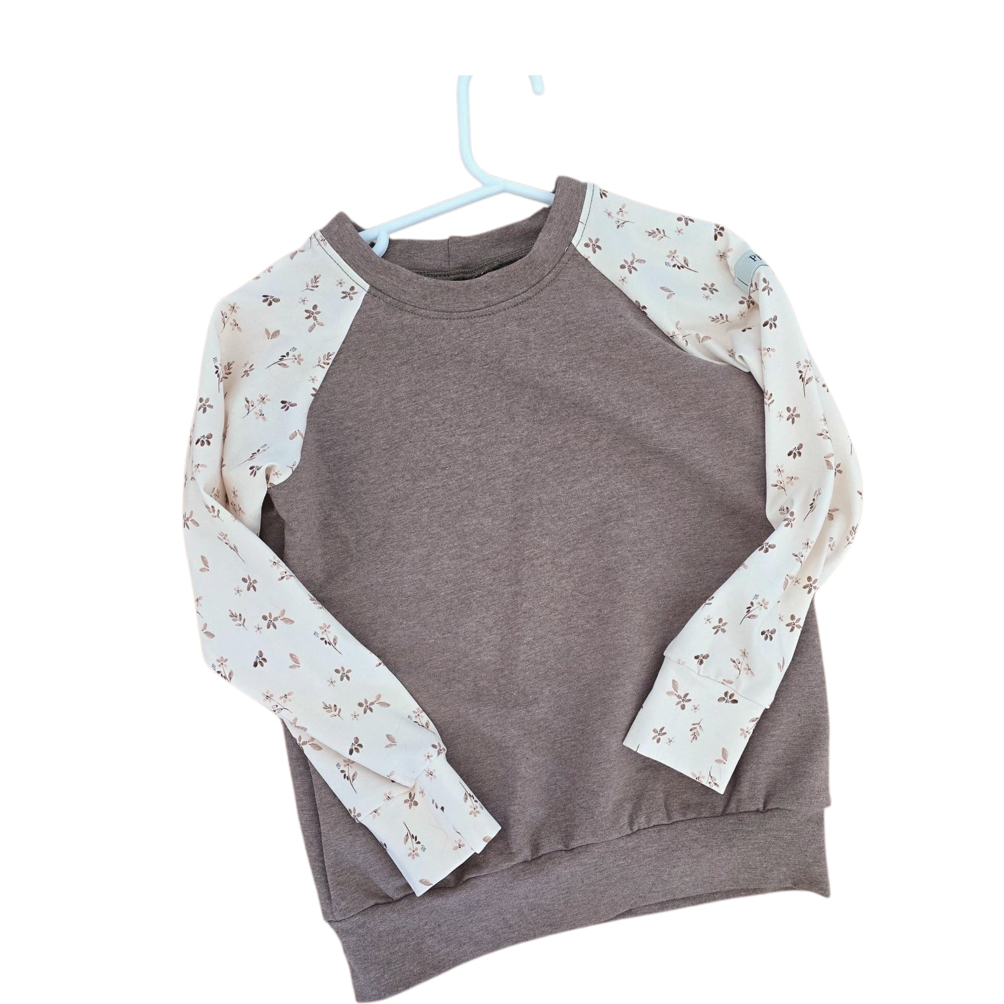 Crewneck - Cream Floral
