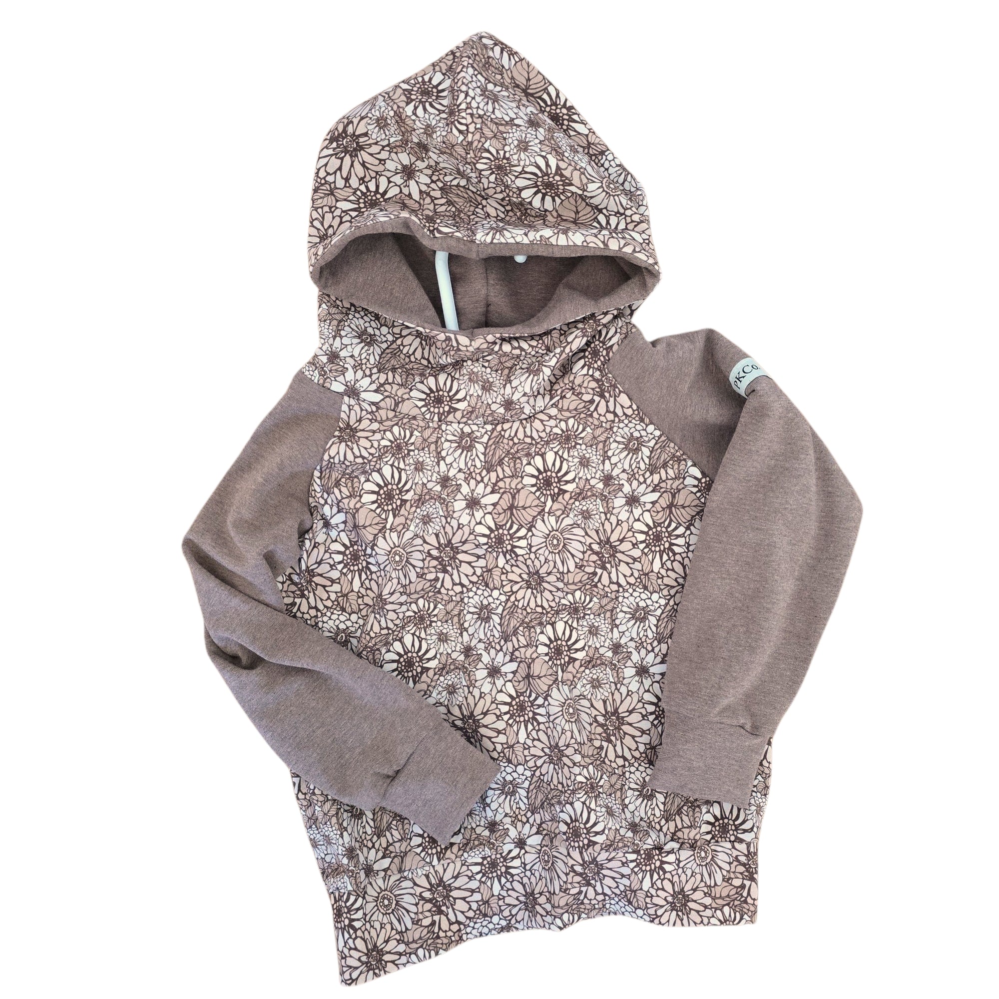 Hoodie - Chocolate Mix Floral