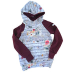 Hoodie - Barnwood Burgundy