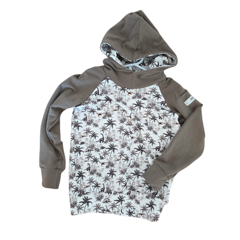 Hoodie - Sage Dino