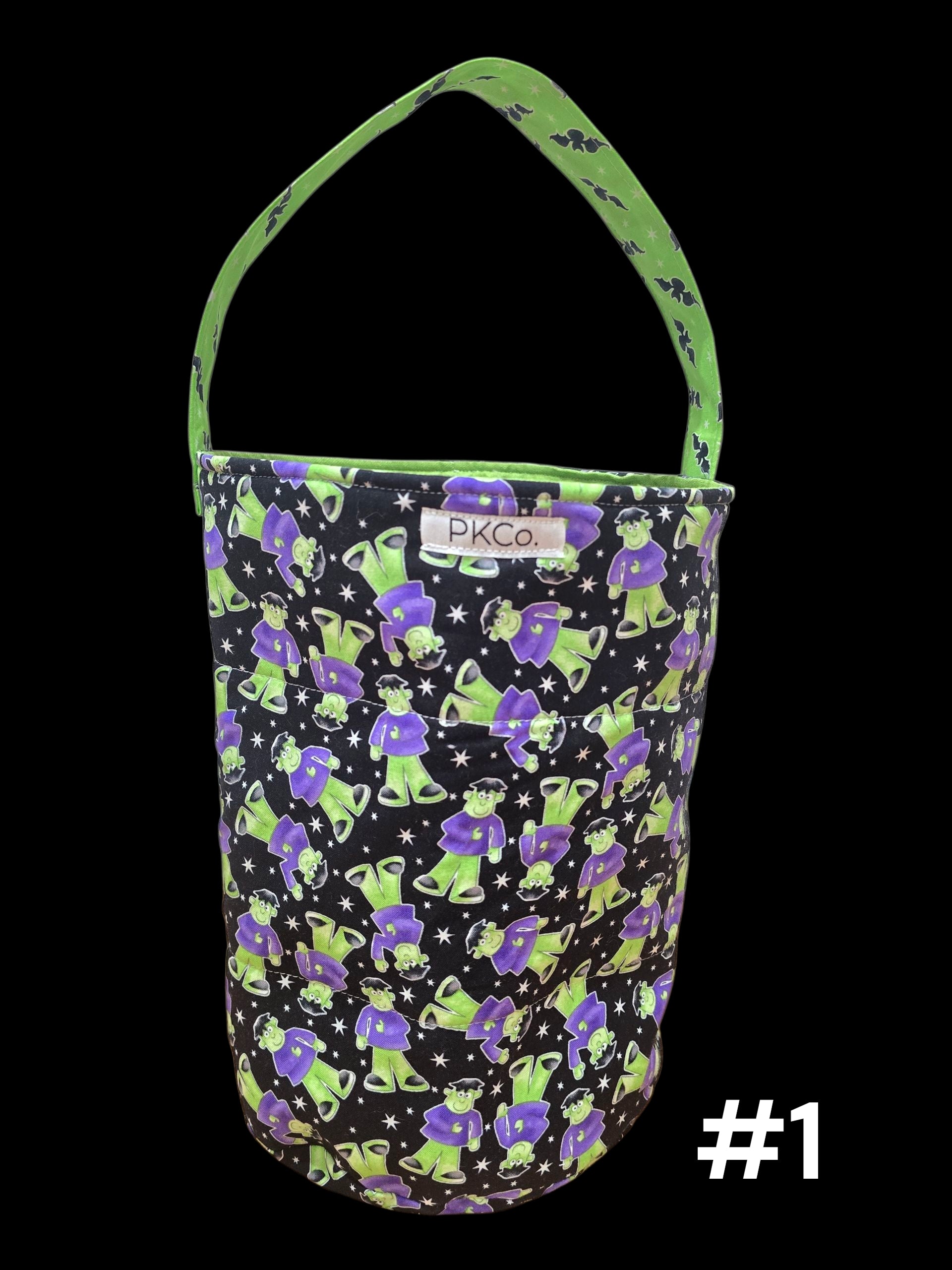 "Glow in the Dark" Trick or Treat Bags
