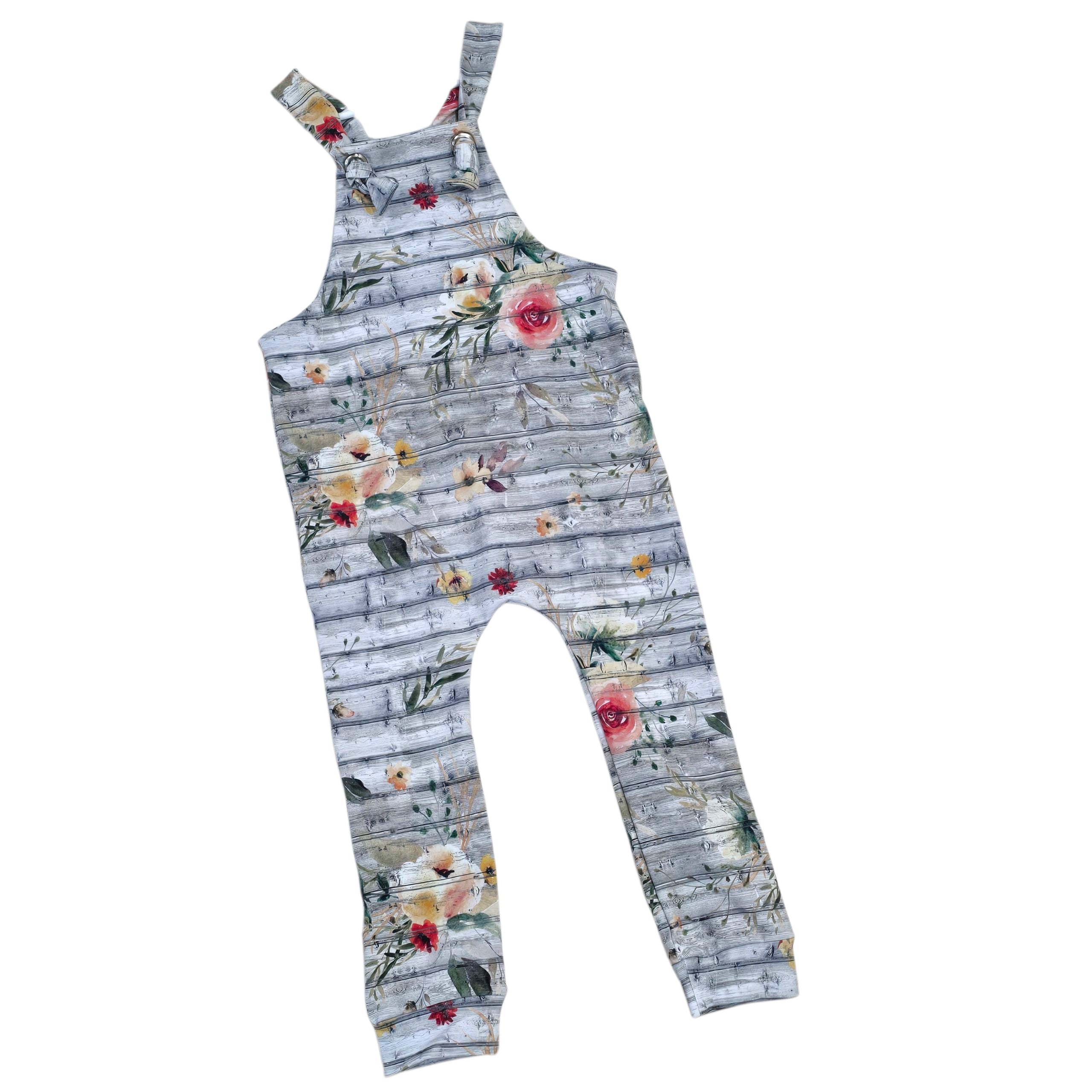 Overall - Barn Board Floral