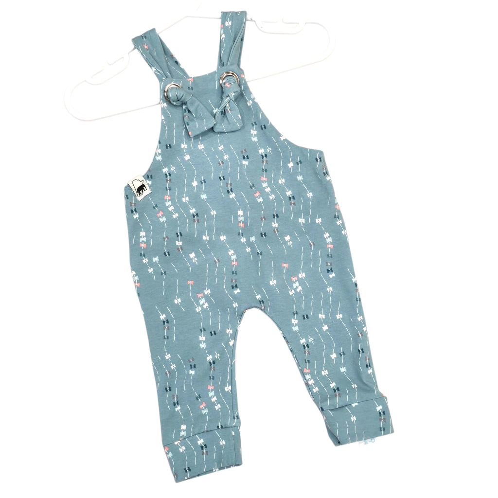 Overall - Blue Bows