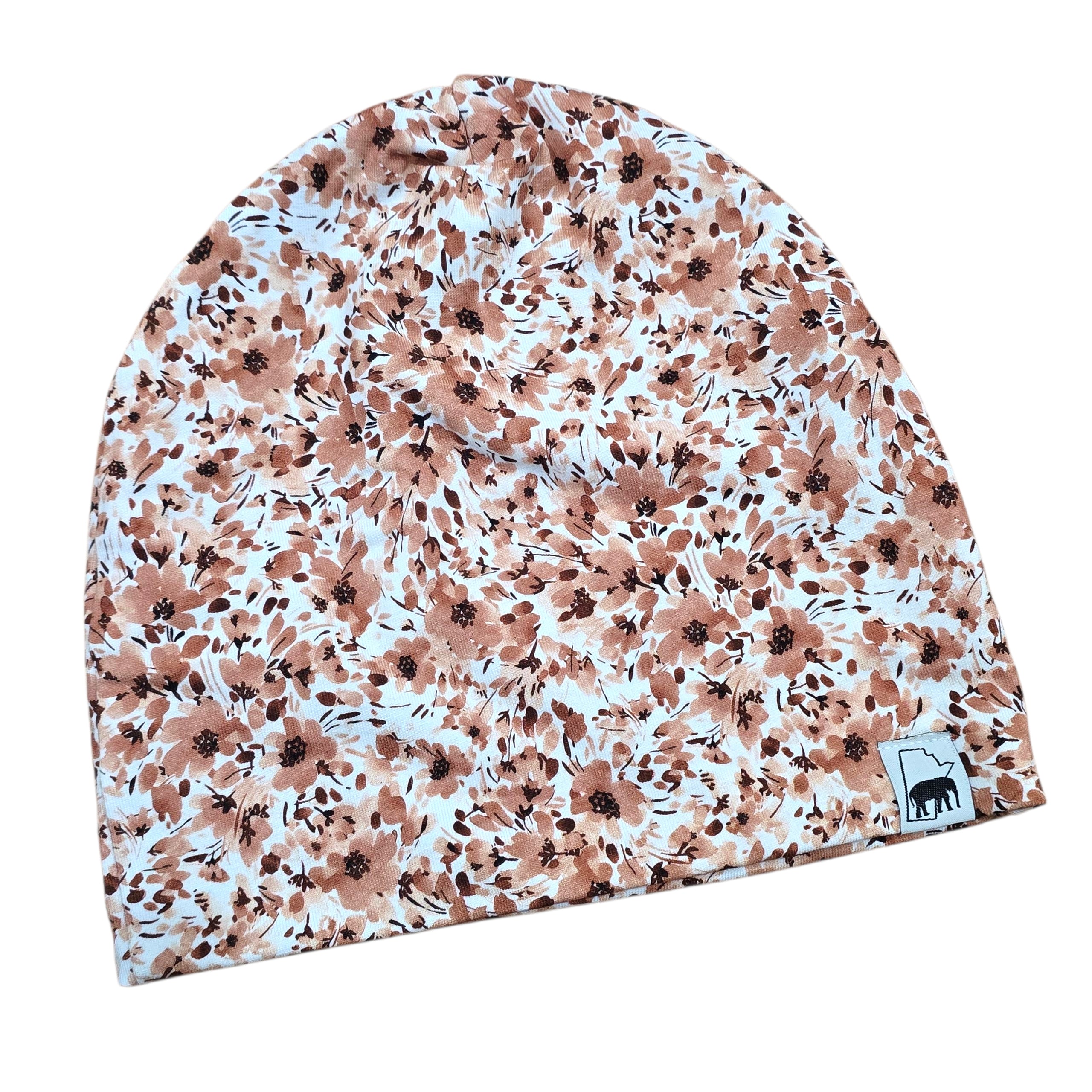 Hat - Rust Floral