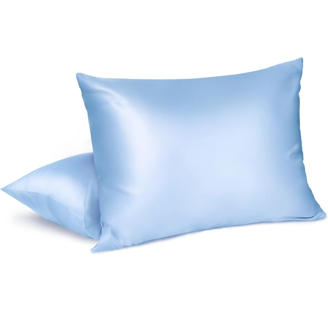 Satin Pillowcase - Blue