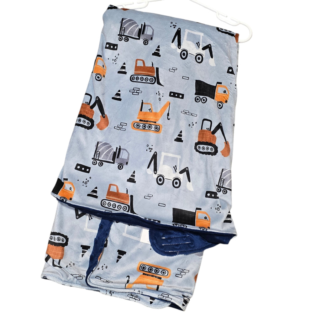 Minky Crib Blanket - Construction