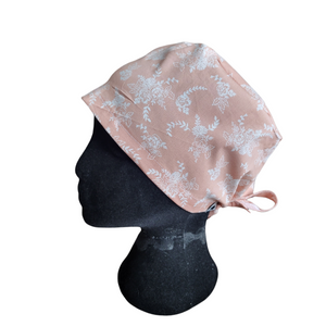 Scrub Hat - Blush Floral